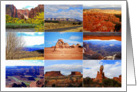 Nine Utah Landscape and National Park Icons card