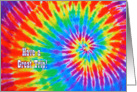 Tie-Dye Have a Great Trip card
