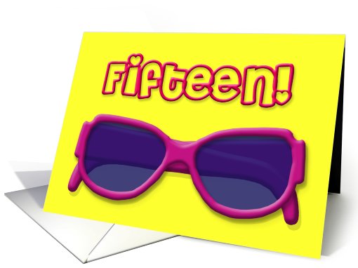 15th birthday card (404834)