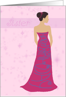 Sister- Birthday card