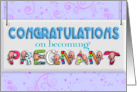 Pregnancy Congratulations card