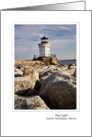 Bug Light - South Portland, Maine card