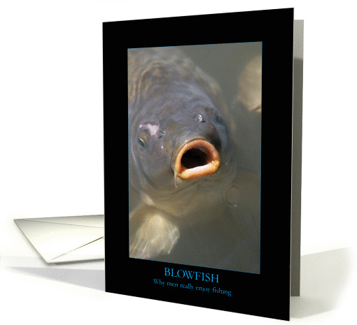 Why Men Love Fishing card (882028)