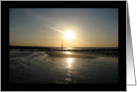 Sunset 1 card