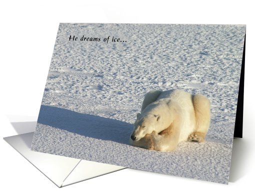 Polar Dreams of Earth Day card (408860)