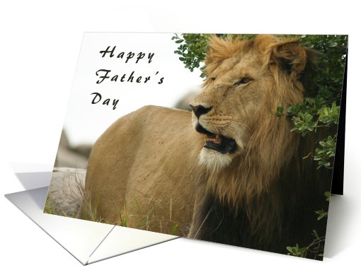 Leo conquers Father's Day card (436102)