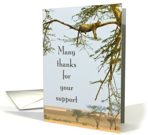 Many thanks for your support card (559561)