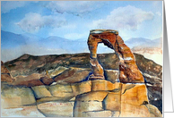Arches National Park card