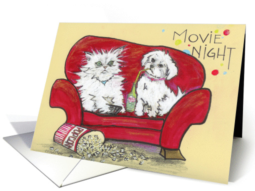 Movie Night card (409342)