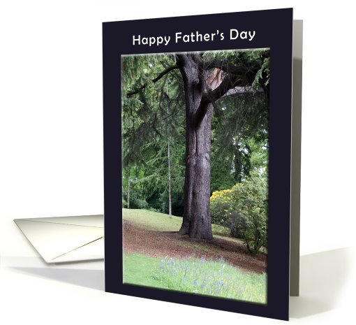 Father's Day - tree card (430063)