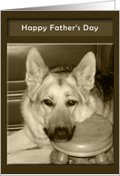 Father’s Day - Man’s Best Friend card