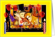 He Cats card
