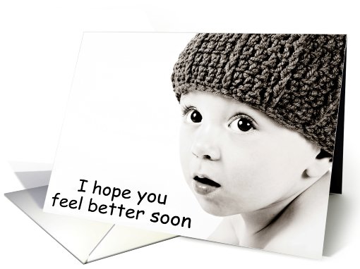 I hope you feel better soon (Thayer card) card (411031)