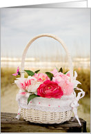Flower girl basket...
