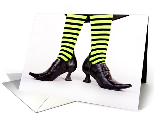 Witchy Shoes card (413555)