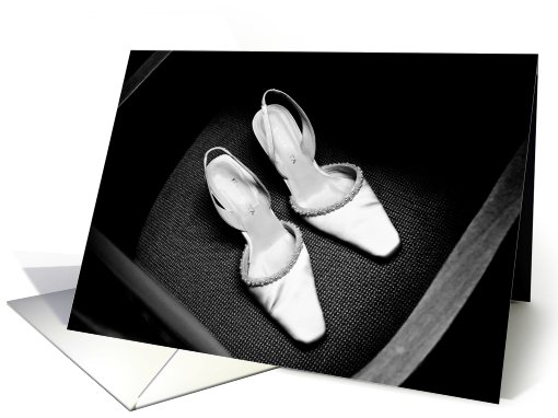 Will you be my mother in law? (B&W shoes) card (413748)