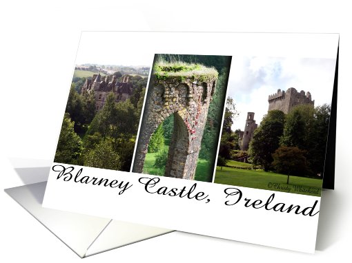 Blarney Castle Collage card (414461)
