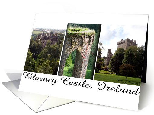 Blarney Castle Collage card (414461)