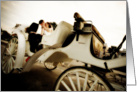 Thank you for attending our vow renewal (Newlyweds in Carriage) card