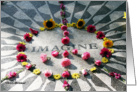 Imagine, John Lennon Memorial card