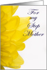 Happy Mother’s Day STEP MOTHER (yellow petals) card