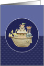 Blue Noah’s Ark card
