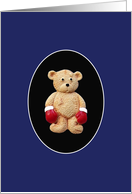 Teddy Bear Boxer card