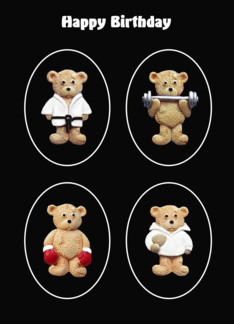 Sporty Teddy Bears