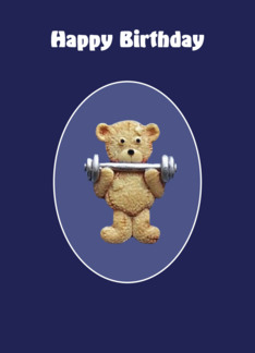 Keep Fit Teddy Bear