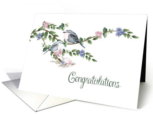Expecting a Baby Not Sure Yet Boy or Girl Congratulations card