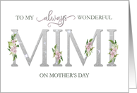 To Mimi Mothers Day...