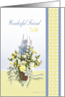 Wonderful Friend - Ribbon Collection card