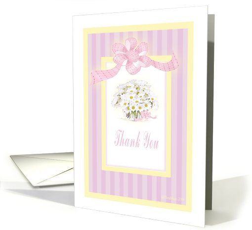 Baby Girl Thank You card (433839)