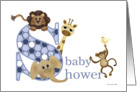 Baby Shower for Boy card