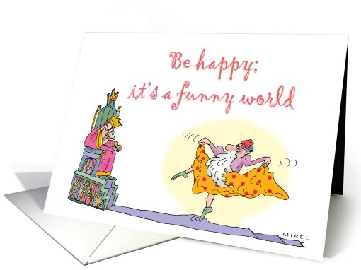 be happy card (417055)