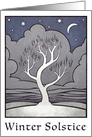 Winter Solstice Night card