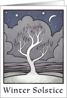 Winter Solstice Night card