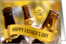 for a Friend on Father’s Day Bucket of Beer Theme card