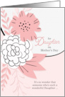 for Daughter on Mother’s Day Flower Garden card