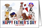 From the Group on Father’s Day Dogs Sports Theme card