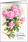 for Grandmother’s Birthday Vintage Rose Garden card