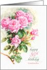 Grandmother’s 95th Birthday Vintage Rose Garden card