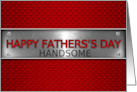 for Husband on Father’s Day A Real Stud Theme card