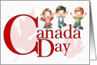O Canada Day Party Invitation card