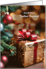 Custom Business Holiday Old Fashioned Gift card