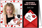 for Aunty on Valentine’s Day from Kids Custom Photo card