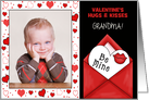 for Grandma on Valentine’s Day from Grandchildren Custom Photo card