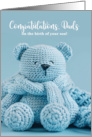 Two Dads Congratulations Birth of a Son card