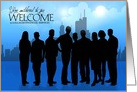 Custom Business Introduction with Skyline and Employees card