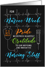 Nurses Week Chalkboard Theme Nursing Staff Gratitude card